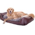 PLS Birdsong Brownie Bolster Dog Bed w/Removable Cover, Large