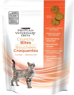Purina Pro Plan Veterinary Diets Crunchy Bites Real Chicken Cat Treats, slide 1 of 1