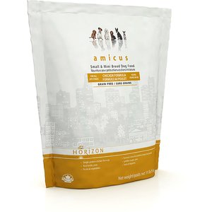 Horizon Amicus Small & Mini Breed Grain-Free Chicken Formula Dry Dog Food, 11-lb bag
