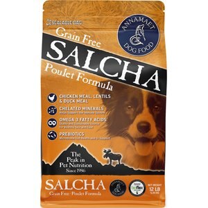 Annamaet Grain-Free Salcha Poulet Formula Dry Dog Food, 12-lb bag