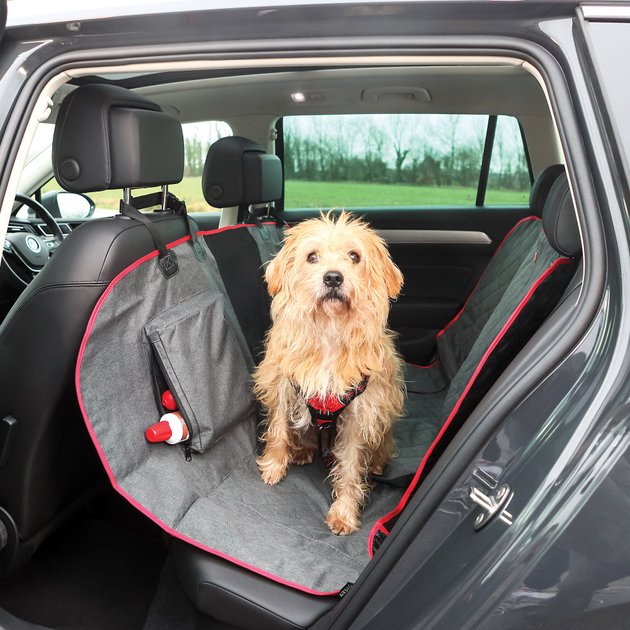 Kong 2 In 1 Bench Seat Cover Dog Hammock Chewy Com - How To Install Paws First Dog Car Seat Hammock