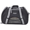 Bergan Comfort Airline-Approved Dog & Cat Carrier Bag, Black/Brown, Large