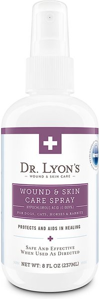 Dr. Lyon's Wound & Skin Care Spray for Dogs, Cats, Horses & Rabbits, 8-oz bottle slide 1 of 6