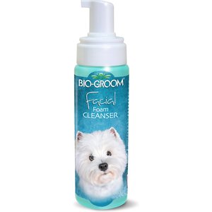 Bio-Groom Facial Foam Dog Cleanser, 8-oz bottle