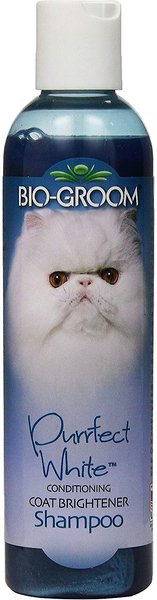 Bio-Groom Purrfect White Coat Brightener Cat Shampoo, 8-oz bottle slide 1 of 1