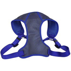 Comfort Soft Sport Wrap Back Clip Dog Harness, Grey & Blue, Small: 19 to 23-in chest
