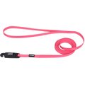 Li'l Pals E-Z Snap Dog Leash, Neon Pink, 6-ft long, 3/8-in wide