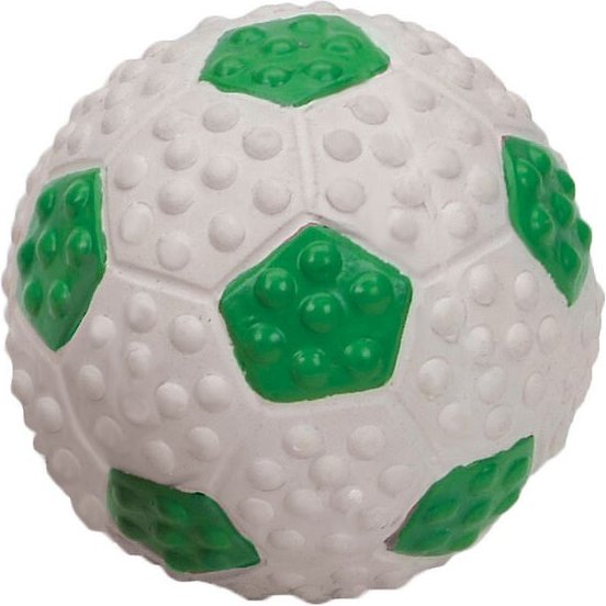 Li'l Pals Latex Soccer Ball Dog Toy, Green slide 1 of 2