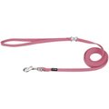 Li'l Pals Suede Jeweled Dog Leash, Pink, 6-ft long, 3/8-in wide