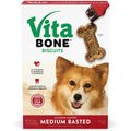 Vita Bone Chicken Flavor Basted Medium Crunchy Biscuit Dog Treats, 24-oz box