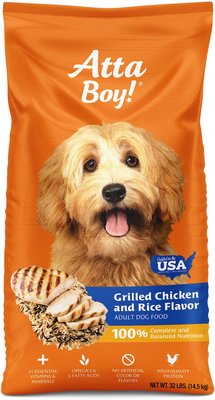Atta Boy Grilled Chicken & Rice Flavor Dry Dog Food, slide 1 of 1