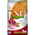 Farmina N&D Ancestral Grain Chicken & Pomegranate Mini  Senior Dry Dog Food, 5.5-lb bag