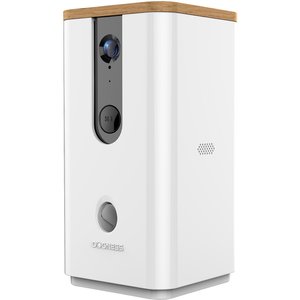 DOGNESS Wi-Fi Smart Camera Pet Treat Dispenser, White