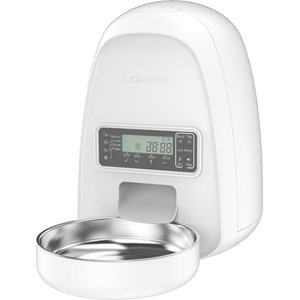 DOGNESS Mini Programmable Automatic Dog & Cat Feeder, White