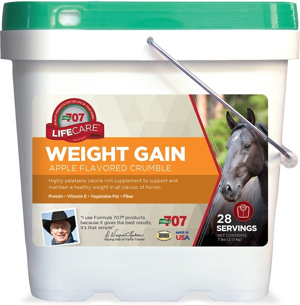 Formula 707 Weight Gain Crumble Horse Supplement, 7-lb bucket slide 1 of 5