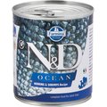 Farmina Natural & Delicious Ocean Herring & Shrimps Canned Dog Food, 10.05-oz can, case of 6