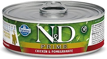 Farmina Natural & Delicious Kitten Prime Chicken & Pomegranate Canned Cat Food, 2.8-oz can, case of 12 By Farmina
