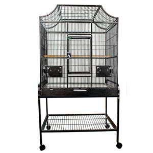 A&E Cage Company Elegant Style Flight Bird Cage, Black, Medium