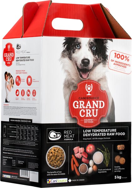 Canisource Grand Cru Red Meat Dehydrated Dog Food, 11.02-lb bag slide 1 of 1