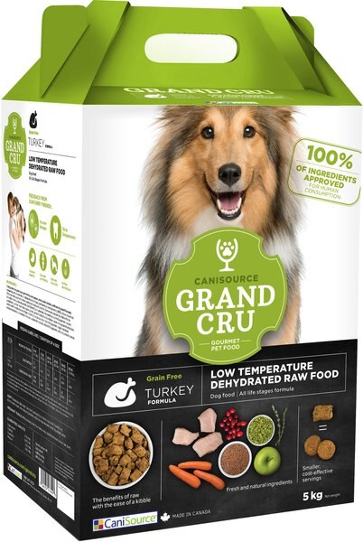 Canisource Grand Cru Turkey Grain-Free Dehydrated Dog Food, 11.02-lb bag slide 1 of 1