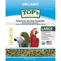 TOP's Parrot Food Organic Pellets Bird Food, 4-lb bag