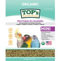 TOP's Parrot Food Organic Mini Pellets Bird Food, 4-lb bag