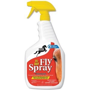 Happy Horse 14-Day Sweat Resistant Fly Repellant Horse Spray, 32-oz bottle