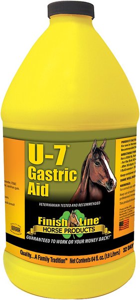 Finish Line U-7 Gastric Aid Liquid Horse Supplement, 64-oz bottle slide 1 of 1