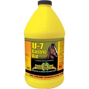 Finish Line U-7 Gastric Aid Liquid Horse Supplement, 64-oz bottle
