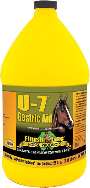 Finish Line U-7 Gastric Aid Liquid Horse Supplement, 128-oz bottle slide 1 of 1