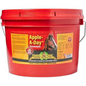 Finish Line Apple-A-Day Electrolyte Apple Flavor Powder Horse Supplement, 30-lb tub