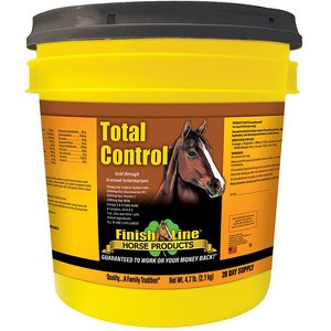 Finish Line Total Control All-In-One Comprehensive Powder Horse Supplement, 4.7-lb tub
