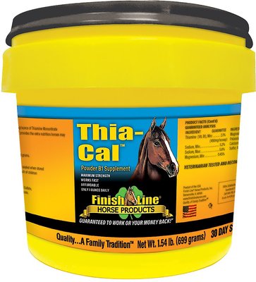 Finish Line Thia-Cal Liquid B1 Calming Powder Horse Supplement, slide 1 of 1