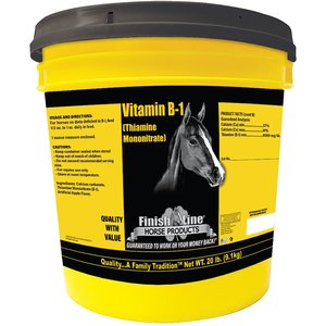 Finish Line Vitamin B1 Blend Muscle & Nerve Care Powder Horse Supplement, 20-lb tub