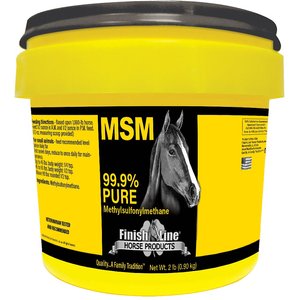Finish Line MSM Joint Support Powder Horse Supplement, 2-lb tub