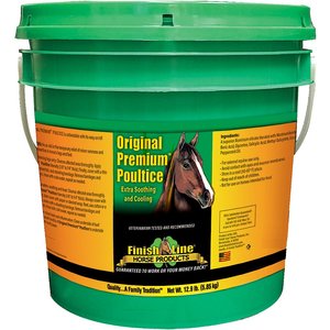 Finish Line Original Premium Sore Muscle & Joint Pain Relief Horse Poultice, 12.9-lb tub