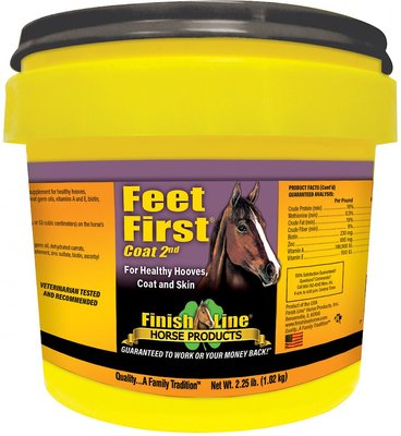 Finish Line Feet First Skin, Coat & Hoof Care Powder Horse Supplement, slide 1 of 1