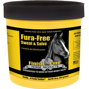Finish Line Fura-Free Sweat & Salve Horse Skin Care & Leg Sweat Gel, 1-lb tub