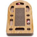 FurHaven Busy Box Corrugated Archway Cat Scratcher Toy with Catnip