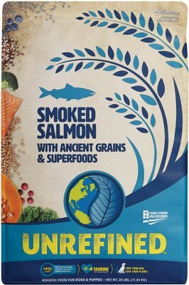 Earthborn Holistic Unrefined Smoked Salmon with Ancient Grains & Superfoods Dry Dog Food, slide 1 of 1