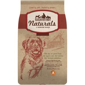 Country Vet Naturals 24-10 Senior Dog Food, 1-lb bag