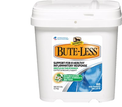Absorbine Bute-Less Comfort & Recovery Cherry Flavor Pellets Horse Supplement, slide 1 of 1