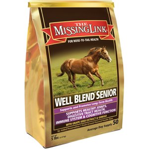 The Missing Link Well Blend Senior Powder Horse Supplement, 5-lb bag