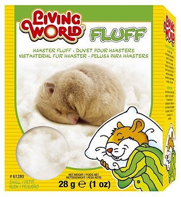 LIVING WORLD Fluff Hamster Bedding, 1 