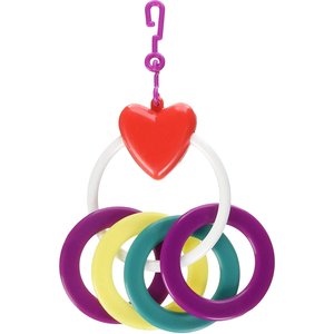 Living World Heart Ring Of Rings Bird Toy