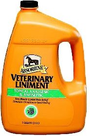 Absorbine Veterinary Topical Analgesic & Antiseptic Horse Liniment, 1-gal bottle slide 1 of 1