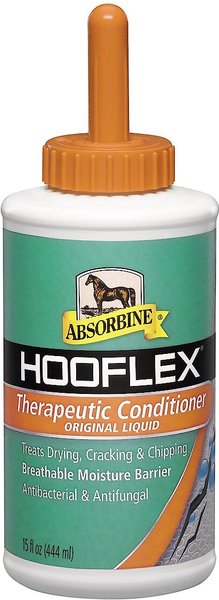 Absorbine Hooflex Therapeutic Horse Hoof Care Conditioner, 15-oz bottle slide 1 of 1