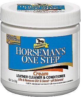Absorbine Horseman's One Step Cream Leather Cleaner & Conditioner, 15-oz tub slide 1 of 1