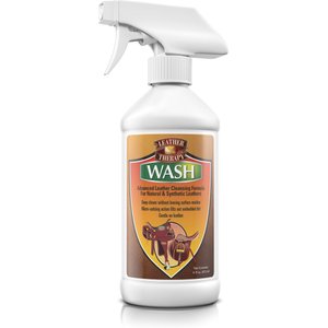 Absorbine Leather Therapy Wash Advanced Leather Horse Saddle Cleansing Formula, 32-oz bottle