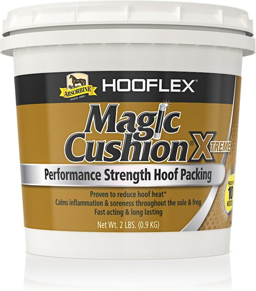 Absorbine Hooflex Magic Cushion Xtreme Performance Strength Horse Hoof Packing, 2-lb tub slide 1 of 1